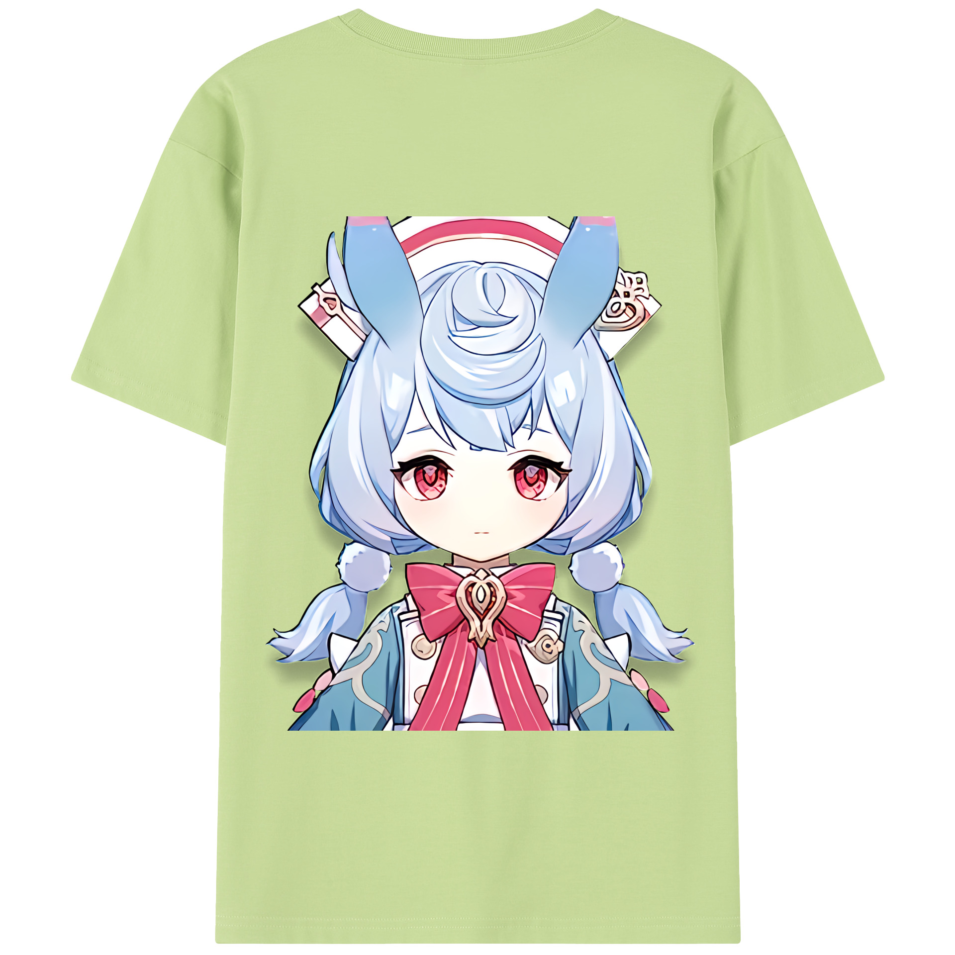 げんし神 シゲウィン genshin Shigewin 綿100％半袖Tシャツ（背面プリント）